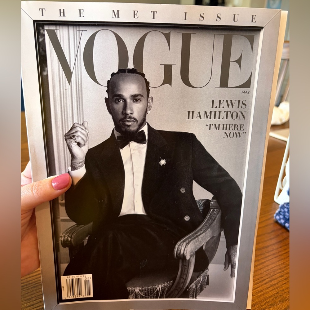 Lewis Hamilton Vogue Magazine